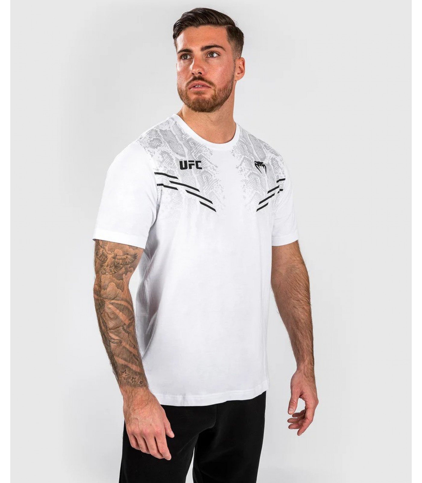 Тениска - UFC Adrenaline Venum Short-sleeve T-shirt - White​